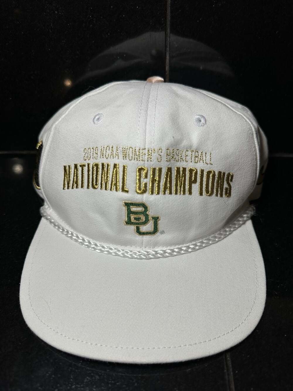 Nike Baylor Bears 2019 National Champions Final Four Snapback Hat Cap